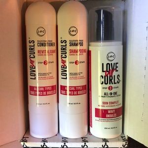 L•U•S LOVE ur CURLS curly/wavy hair steps 1,2,3